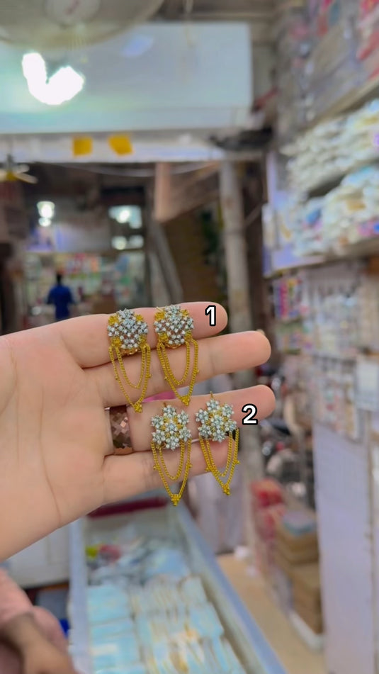 Diamond Cut Earrings(Er188)