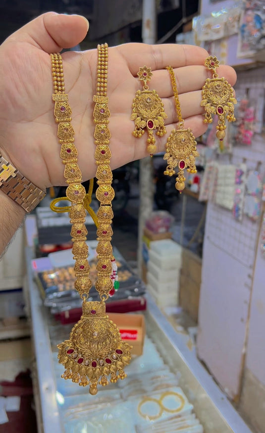 Rajwari mala set (Ms018)