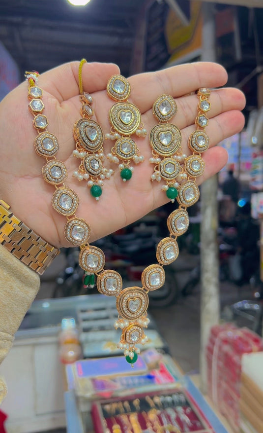 Kundan Necklace set (Ns166)