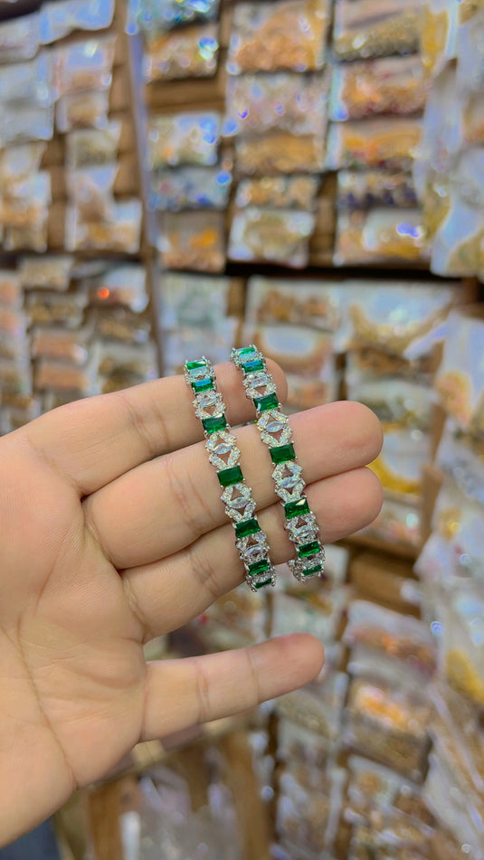 american diomand zircone bangles (Bg72)