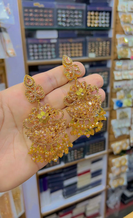 Zircone Sona polish earrings (Er96)