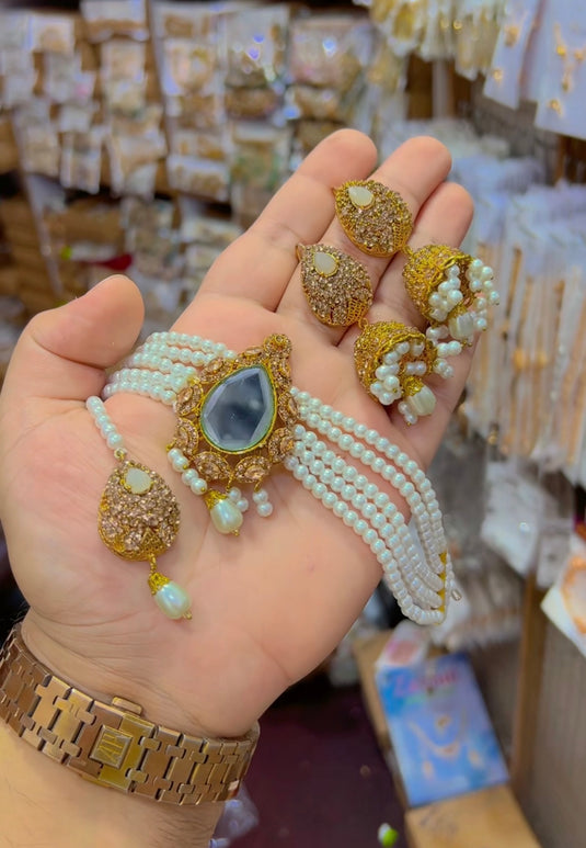 Kundan Chokar set (Cs67)
