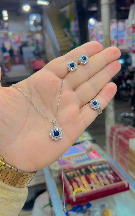 1 carat Locet Set + ring (Ls148)