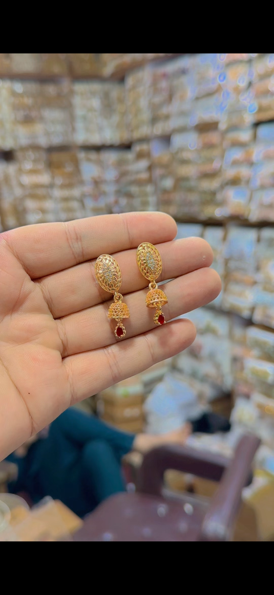 Gold plated D Bali(Db045)