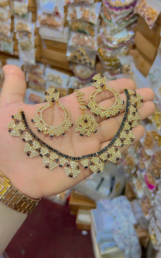 Zircone necklace set (Ns121)