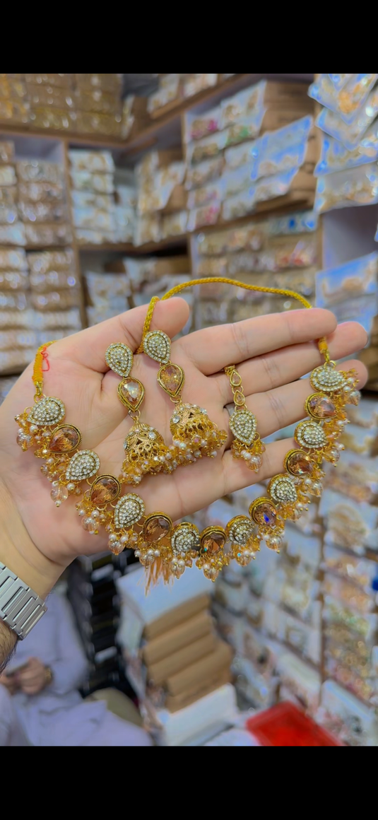 Zircone Necklace set(Ns125)