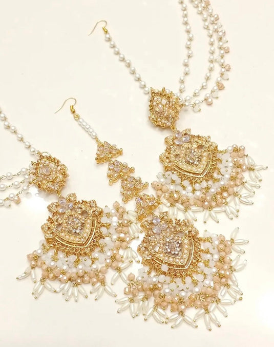 Sahary wala earrings with Bindiya (Er085)