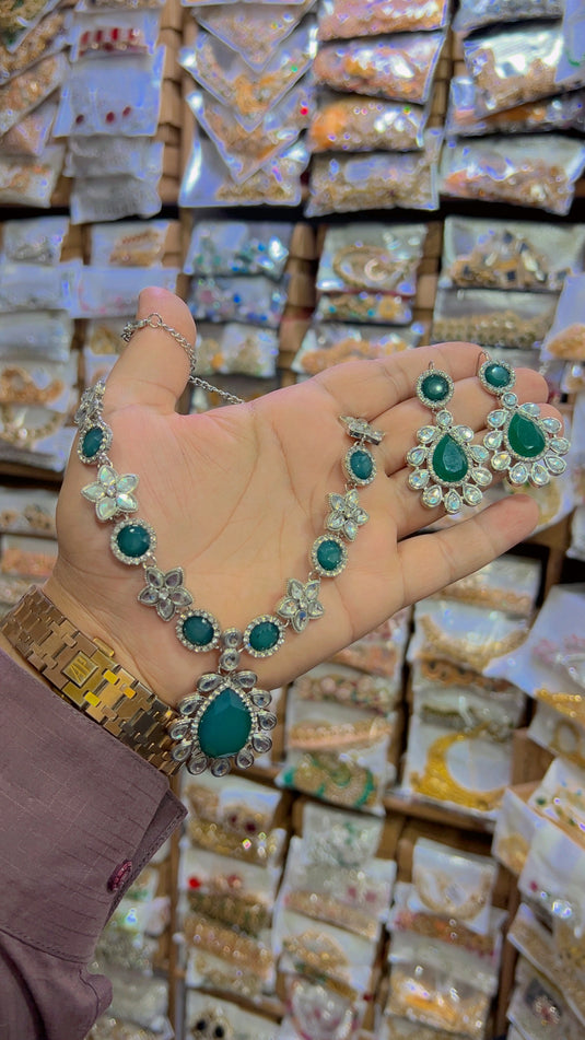 Kundan set (Ns014)