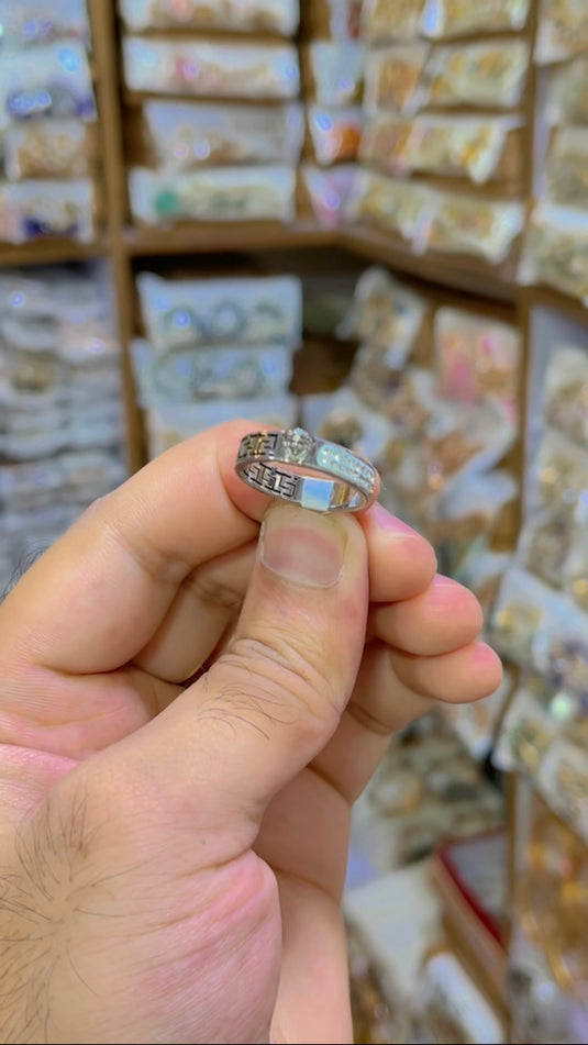 Stainless Steel Versace Ring(Rg059)