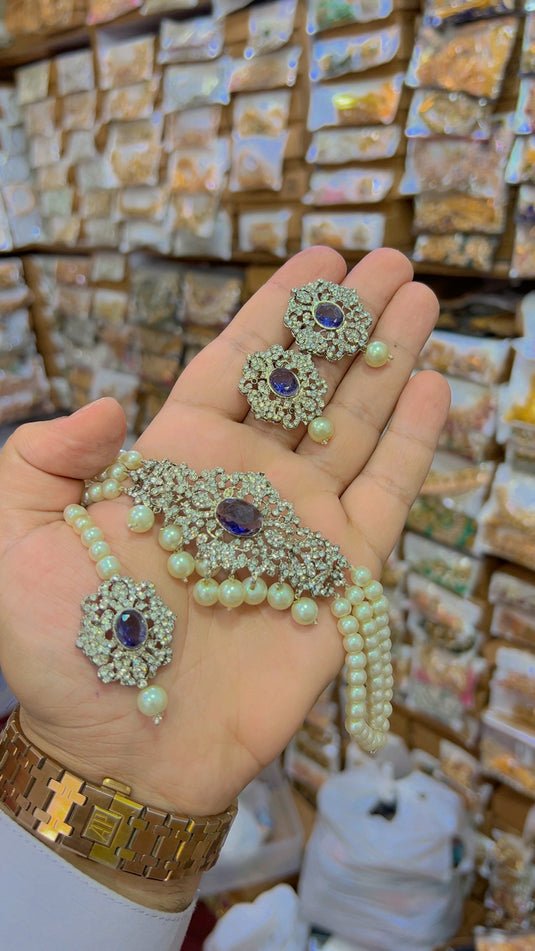 Zircone chokar set (Cs34)