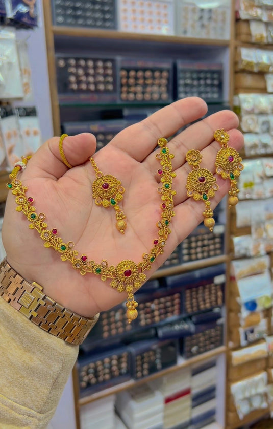 Rajwari Necklace set (Ns172)