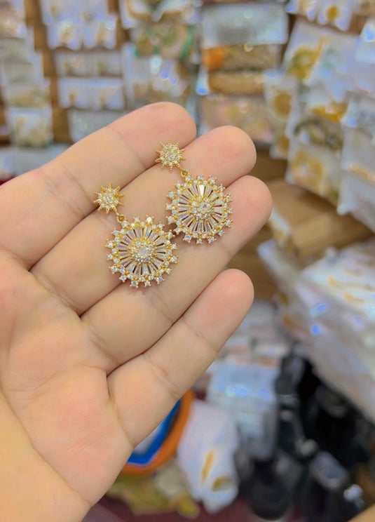1 carat earrings (Er057)