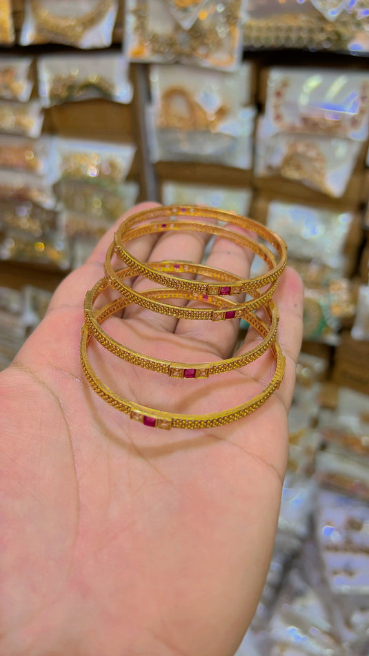 Rajwari 4 pc bangles (Bg04)
