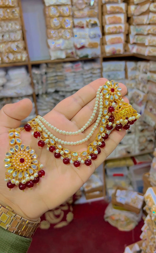 Kundan bindiya + sharay wali Jhumi (Bk21)