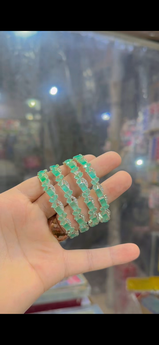 Zircone Bangles(Bg363)