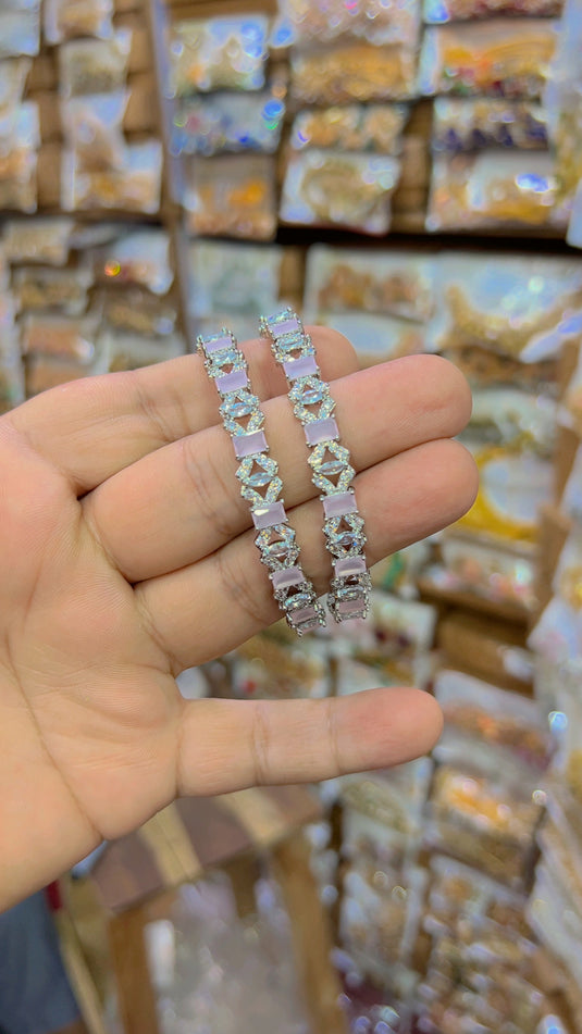 american diomand zircone bangles (Bg72)