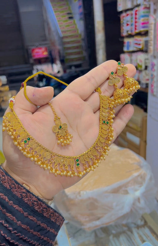 Rajwari necklace set (Ns126)