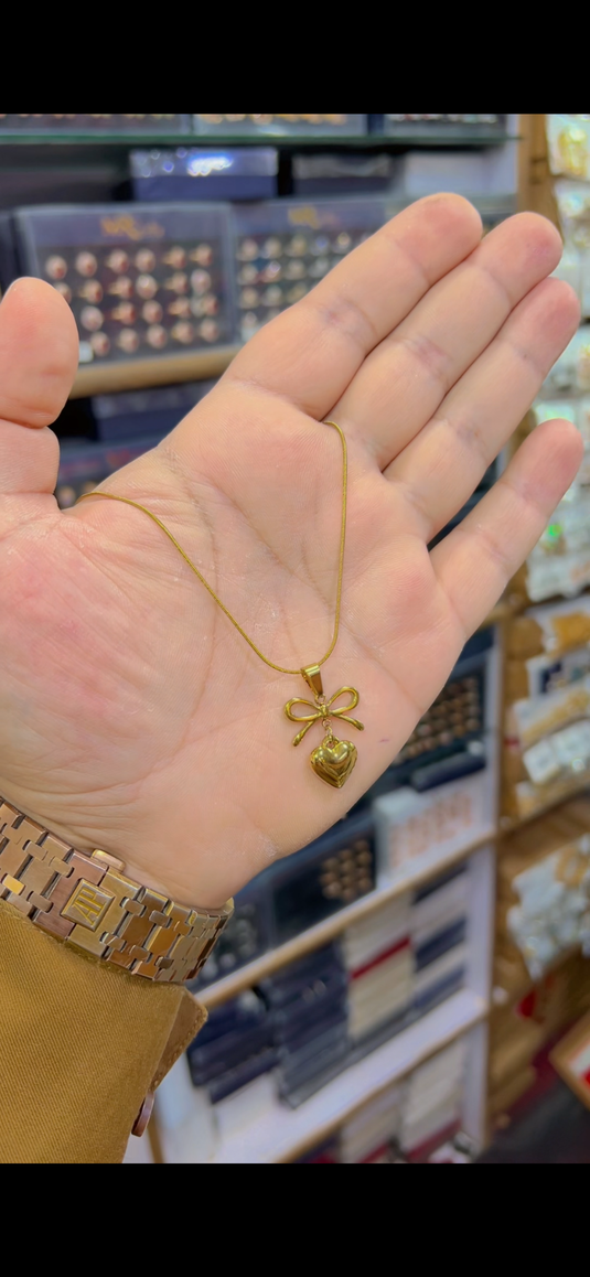 steeliness steel Heart shape Chain (Lc47)