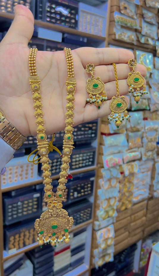 rajwari mala set (Ms017)