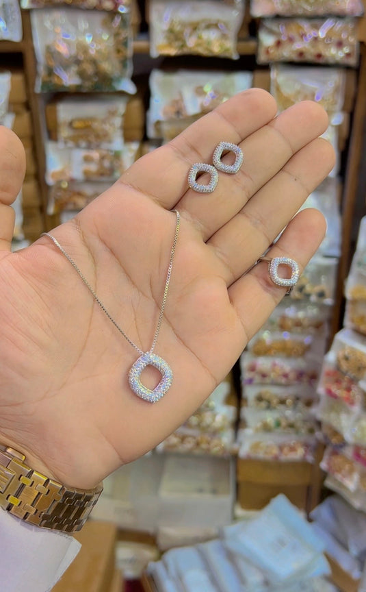 1 carat set + Ring (Ns110)