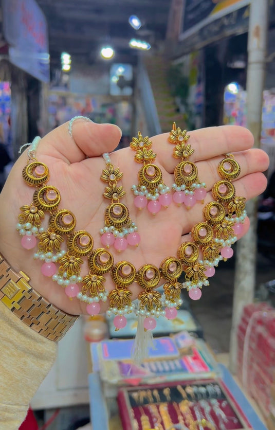 3d Turkish Necklace set (Ns168)