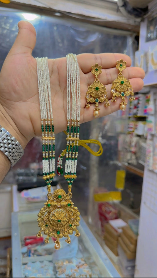 Rajwari mala set (Ms45)