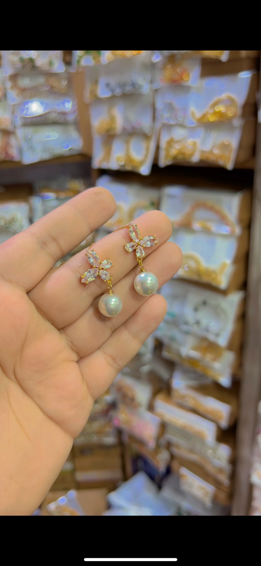 1 carat earrings (Er037)