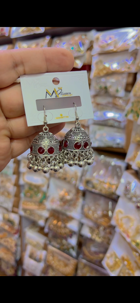 oxidise jhumki ( Er043)