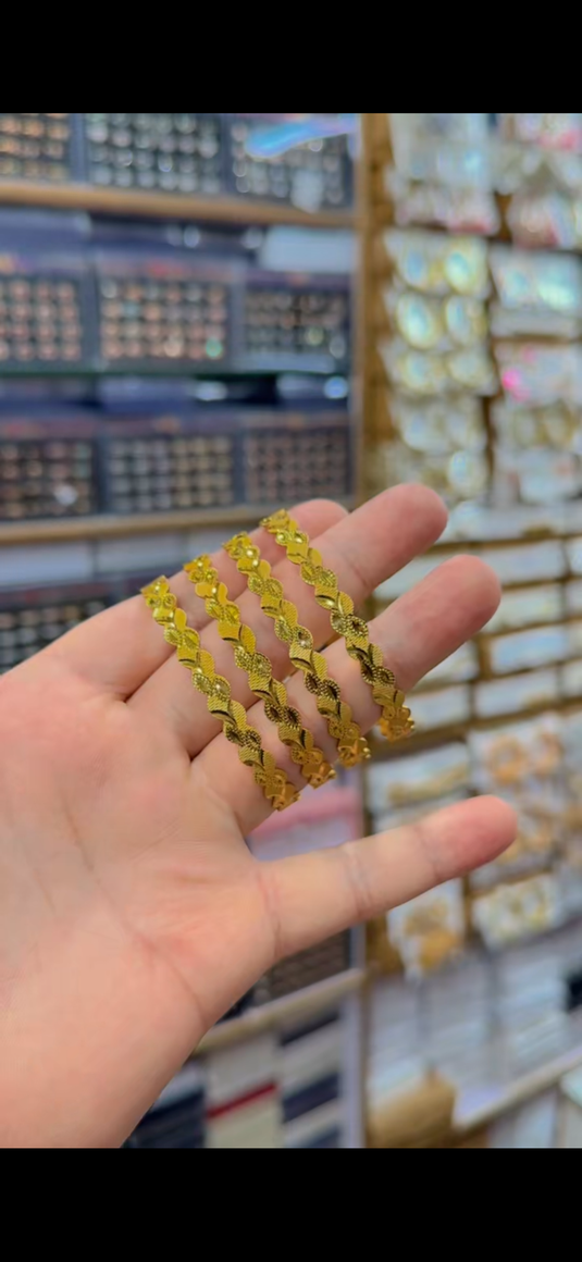 Gold plated Bangles(Bg240)