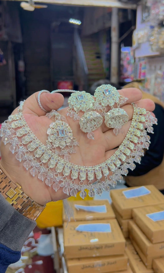 Zircone necklace set (Ns157)