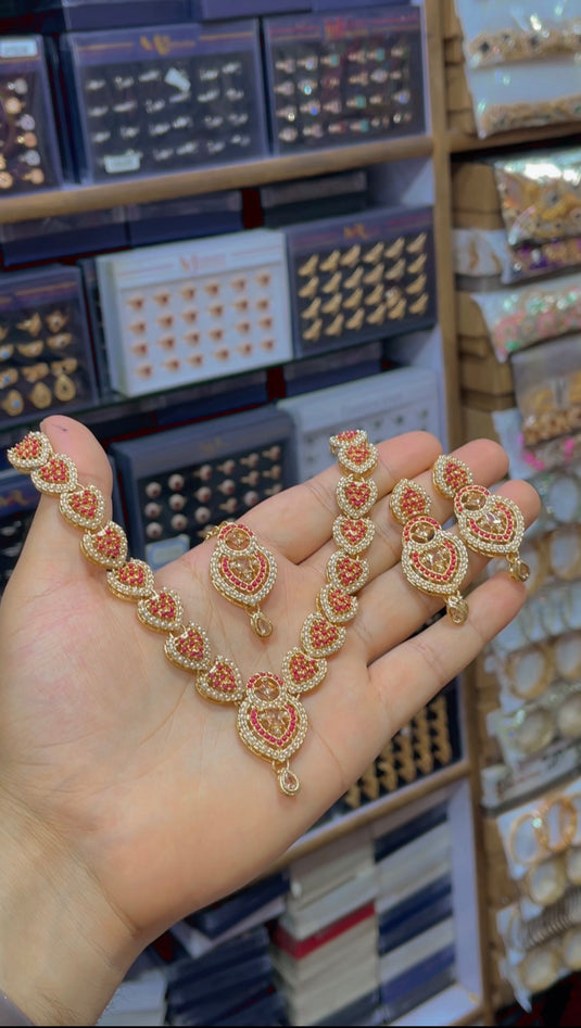 Zircone Necklace Set(Ns103)