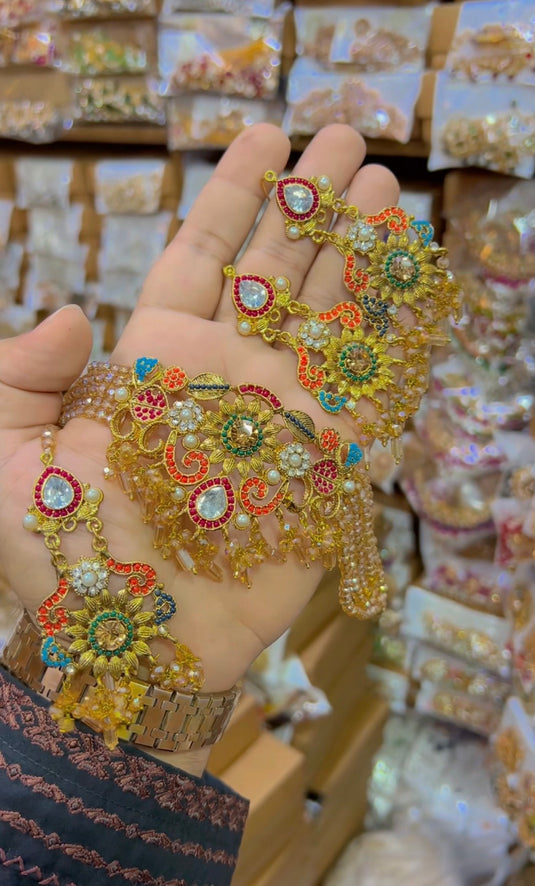 9 ratan Chokar set (Cs85)