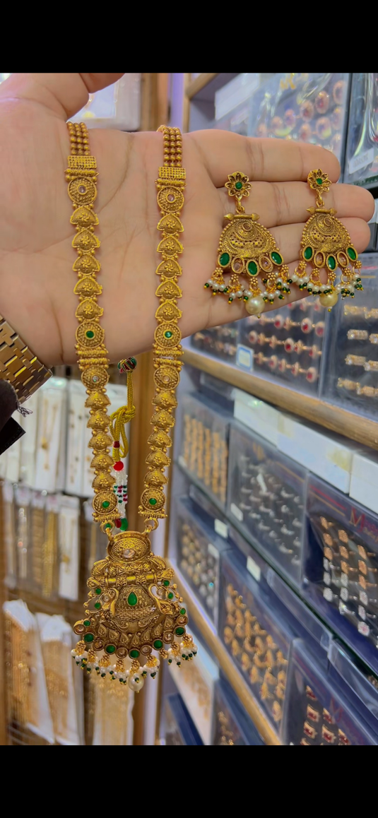 Rajwari mala set (Ms011)