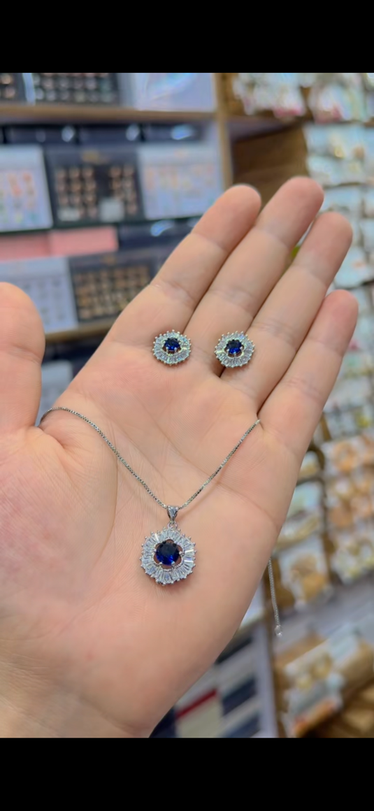 One Carrat Locket set(Ls188)