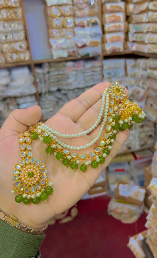 Kundan bindiya + sharay wali Jhumi (Bk21)
