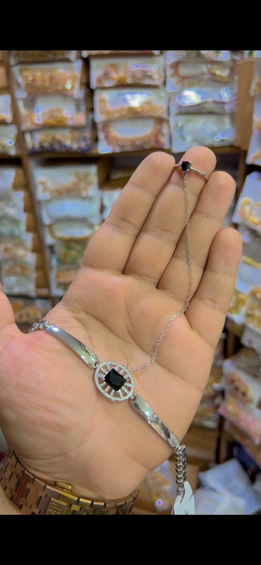 1 carat Breslate + ring (Bs028)