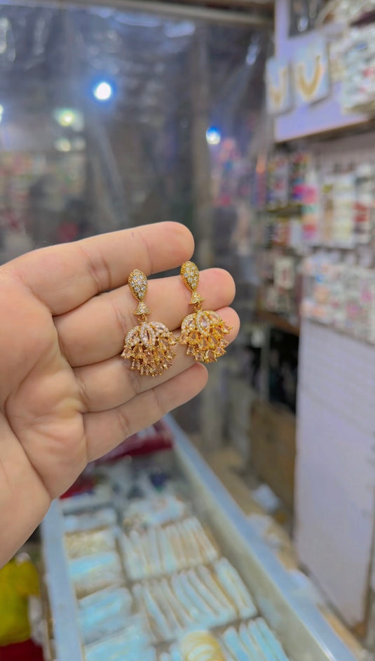 1 carat zircine earring (Er95)