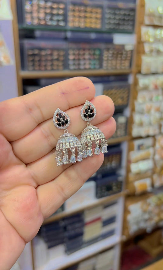 1 carat (Ad) Jhumki (Er104)