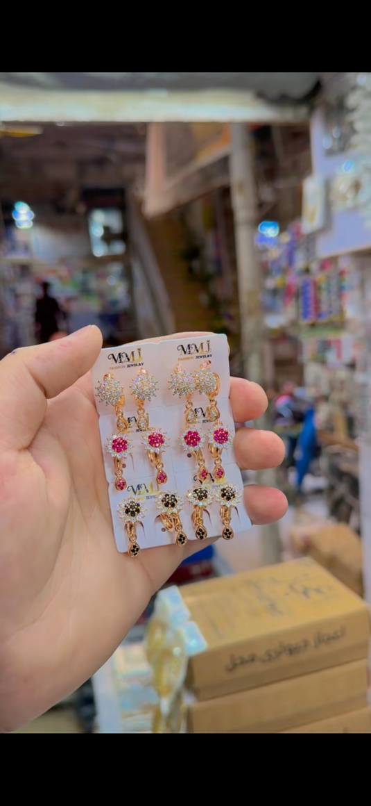 Gold plated Earrings(Er163)