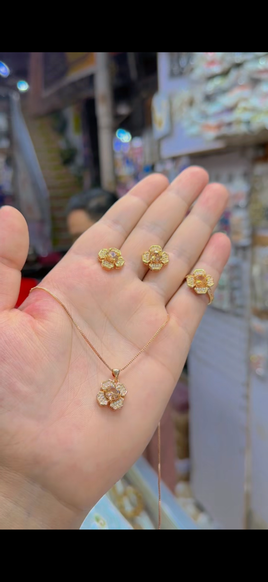 One Carrat locket set(Ls191)