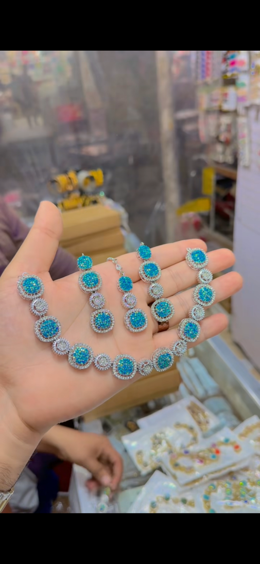 Zircone Necklace set(Ns305)