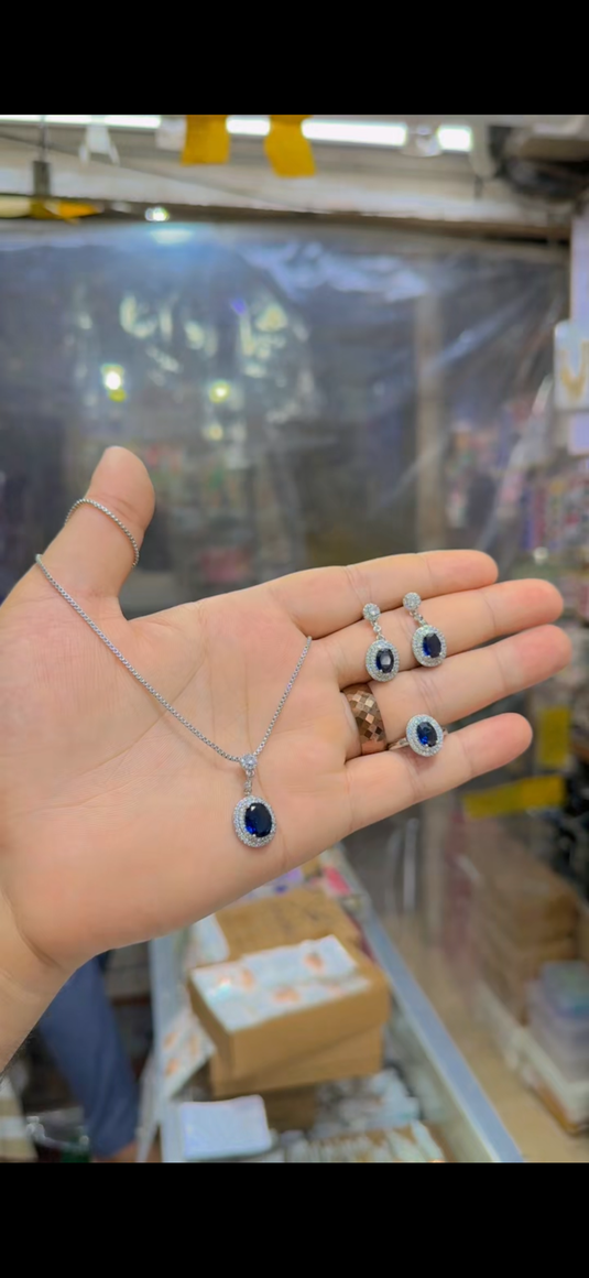 One Carrat Locket set + Ring(Ls247)