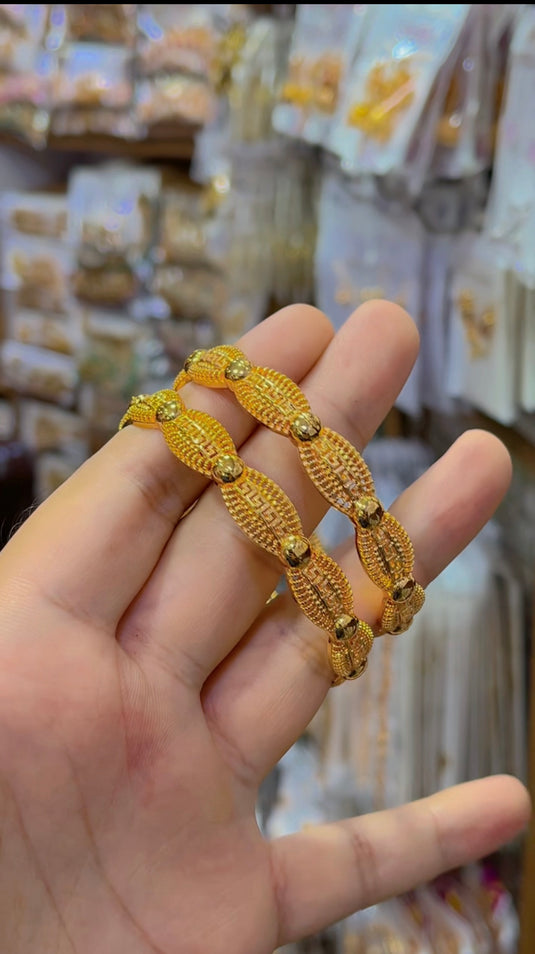 Gold plated Bangles(Bg095)