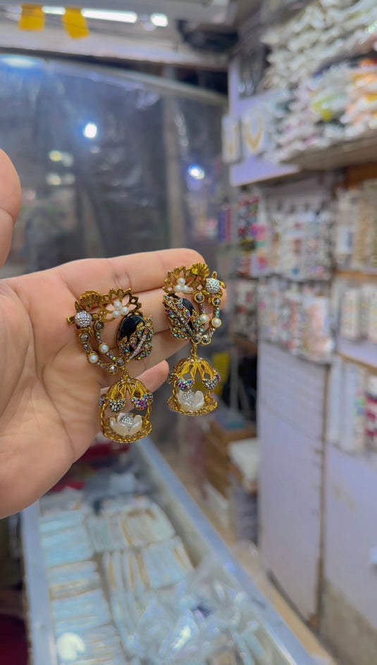 Turkish designer earrings (Er158)