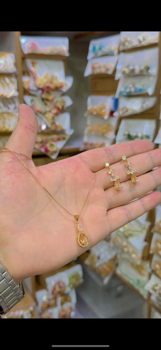 One Carrat Locket set(Ls151)