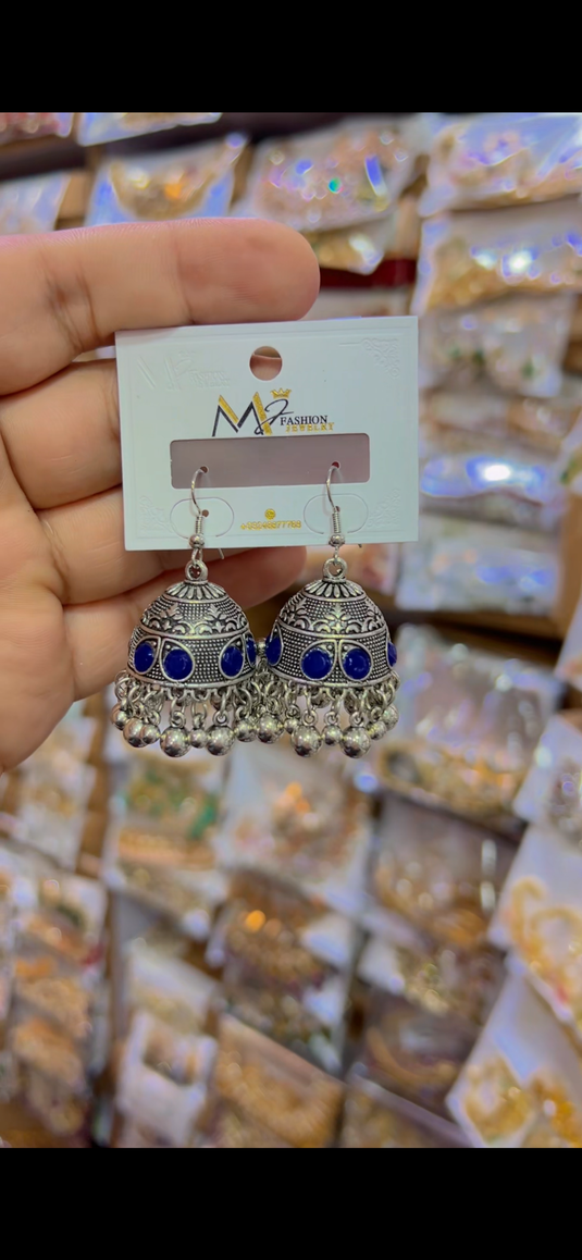 oxidise jhumki ( Er043)