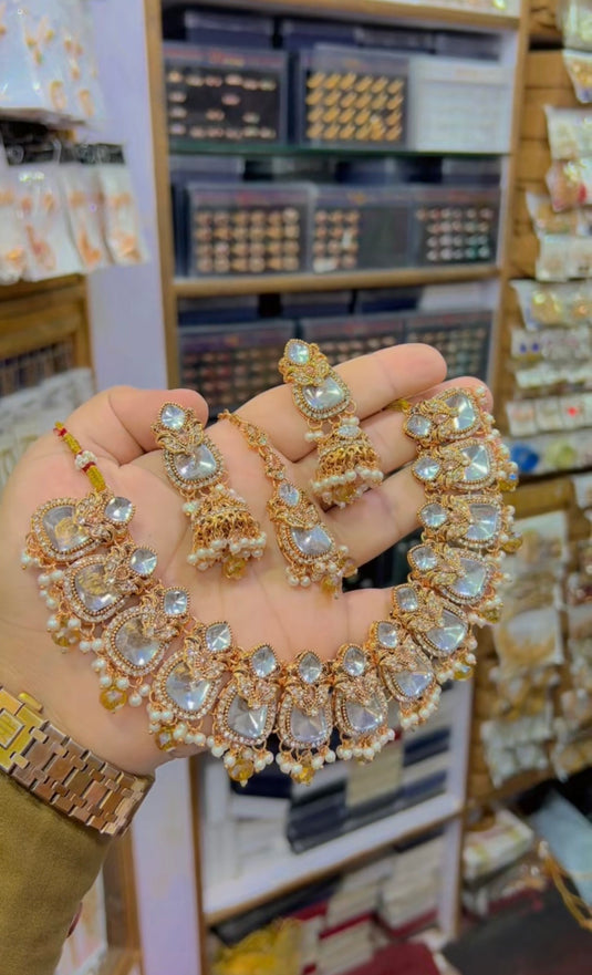 Kundan Necklace set (Ns136)