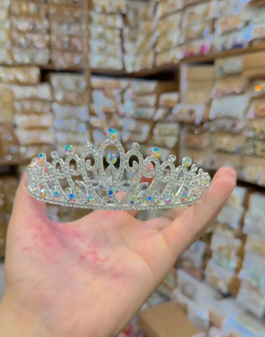 Zircone Metal Taj Hairband (Ha35)