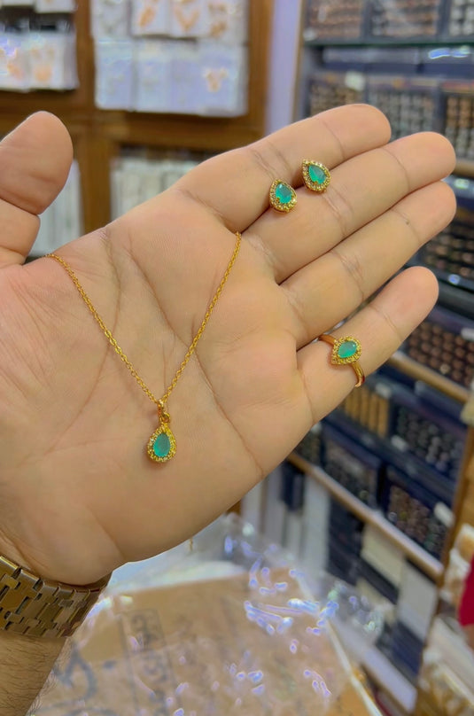 Gold plated combo set (Ls080)