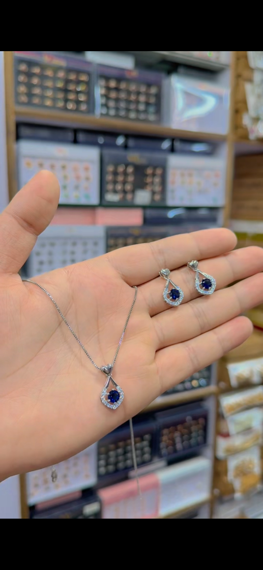 One Carrat Locket set(Ls187)
